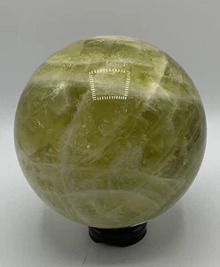 Citrine *HUGE* Gem Quality Yellow Sphere 6.5” Diameter With Stand *AMAZING* - Picture 1 of 12