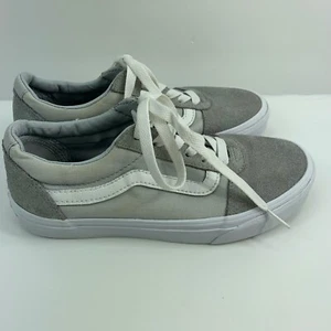 Zapatillas deportivas VANS Old Skool de lona grises para mujer talla 6 de caña baja de gamuza limpias - Imagen 1 de 12