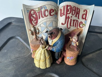 Jim Shore Disney Traditions BEAUTY AND THE BEAST LOVE ENDURES STORYBOOK Figur... - image 1 of 3