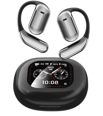 Wireless Bluetooth Open Earbuds Q16 Pro 80 Hours 5.4 Sports ,Touch Screen  - Image 1 of 4