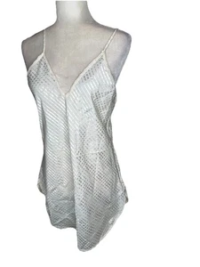 Vintage Juliana Nachthemd Elfenbein Damen Größe L - Bild 1 von 5