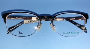 Laura Ashley LA Tess schwarze Brillenfassung 51 20 140 124 $ unverbindliche Preisempfehlung des Herstellers neu mit Etikett - Bild 1 von 6