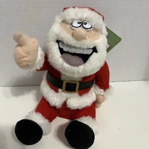 Tekky Toys Pull My Finger Santa Claus Plush 2002 Electronic Talking Farting - Picture 1 of 6