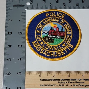 LE7B1 Police patch Massachusetts Lowell - Picture 1 of 2