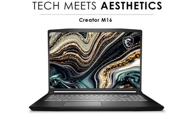 MSI Creator M16 – i7-12700H • RTX 3050 Ti • 16GB RAM • 1TB SSD • 16” QHD+ - Image 1 of 4