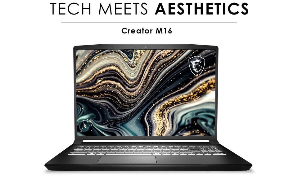 MSI Creator M16 – i7-12700H • RTX 3050 Ti • 16GB RAM • 1TB SSD • 16” QHD+ - Image 1 of 4