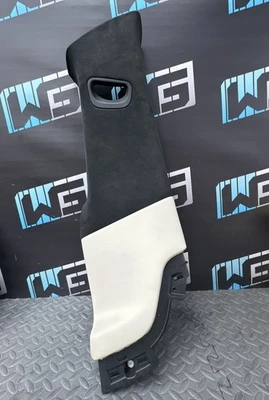 OEM 2021-2024 TESLA MODEL S B-PILLAR INTERIOR TRIM PANEL RIGHT SIDE CREAM - Image 1 of 4