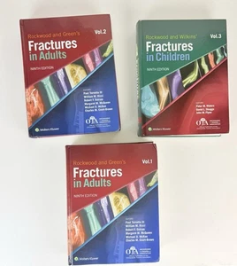 Rockwood and Green's Fractures in Adults & Children 9th Edition Complete Set - Bild 1 von 12
