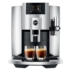 Jura E8 Chrome Automatic Espresso Machine with 17 Programmed Specialties - Picture 1 of 6