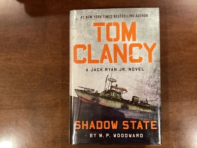 M P Woodward / Tom Clancy's Shadow State signed 1st Edition 2024 - Image 1 of 3
