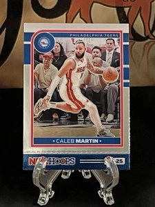 2024-25 Panini NBA Hoops Caleb Martin #75 Premium Philadelphia 76ers - Imagen 1 de 3
