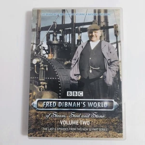 Fred Dibnah World of Steam Steel and Stone Volume Two DVD BBC 2006 DocumentaryUK - Picture 1 of 7