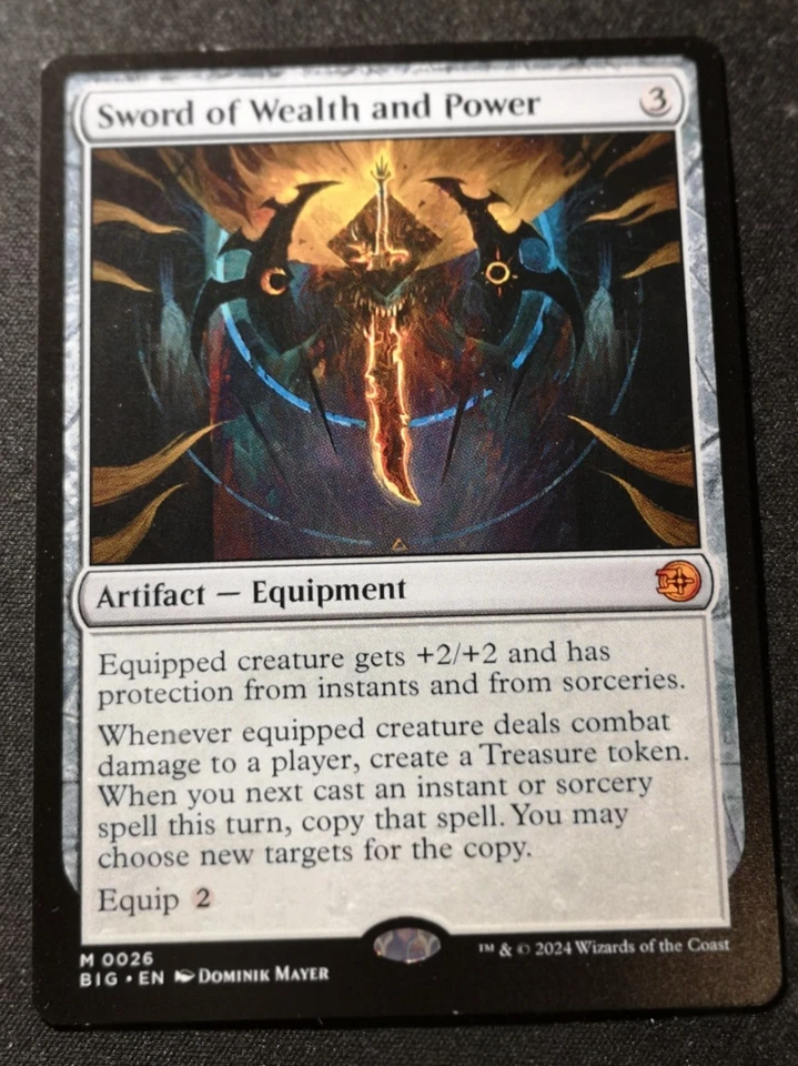 Sword Of Wealth And Power - BIG - MTG - EN - NM - 0026 - Image 1 of 1