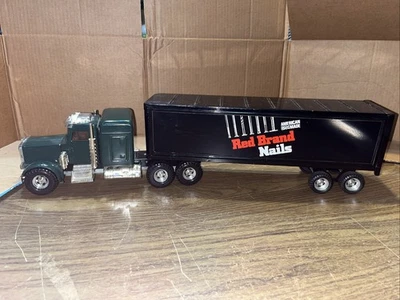 Ertl 1:25 Acero Prensado Rojo Marca Keystone Steel & Wire Company Semi Foto 1 de 4