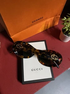 Gucci GG Round Shades Sonnenbrille gebraucht oval selten - Bild 1 von 7