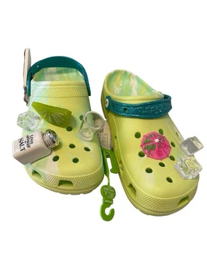 Crocs x Margaritaville Cabeza de Loro NUEVO Hombres 10 Mujeres 12 Abridor de Botellas Llave Lima Foto 1 de 4
