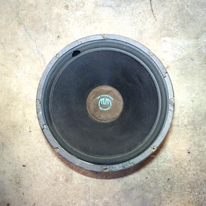 M&M Electronics Godfather 15-8 Precision Loudspeaker 15" Works *AS IS* Parts - Picture 1 of 13