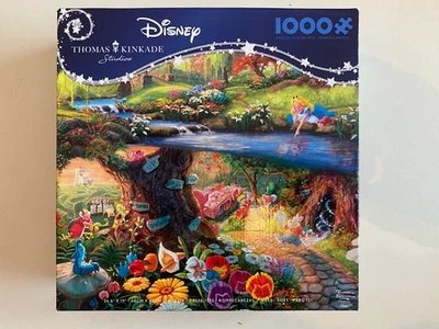 Disney Thomas Kinkade ‘Alice’ 1000 Piece Jigsaw - Image 1 of 4