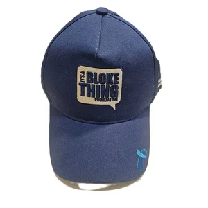 Baseball Cap It's a Bloke Thing Foundation Hat  Prostate Cancer Awareness - Picture 1 of 9