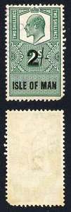 Isle of Man Revenue BF35 2/- auf 2/- - Bild 1 von 1