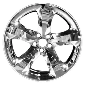 Cladded Chrome 5 Spoke 20 x 8 New Wheel - Picture 1 of 1