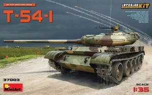 (MIN37003) - Miniart 1:35 - T-54-1 Soviet Medium Tank with Interior - Photo 1/1