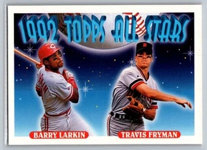 1993 Topps All Stars Fryman & Larkin #404 - Picture 1 of 2