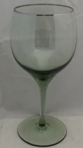 Lenox Green Shadow (Platinum Trim) Water Goblet (Imperfect) - Picture 1 of 1