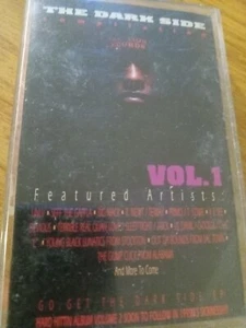 THE DARK SIDE COMPILATION Tape Cassette gangsta LES G 1996 Tested works  - Picture 1 of 6