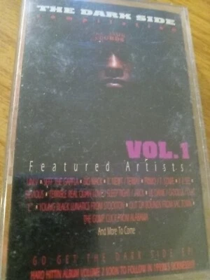THE DARK SIDE COMPILATION Tape Cassette gangsta LES G 1996 Tested works  - Image 1 of 4
