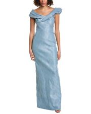 Teri Jon By Rickie Freeman Shimmering Gown Women's
