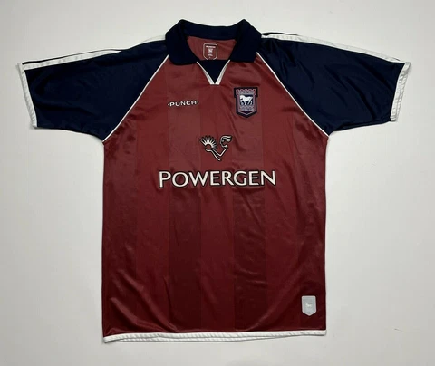 VINTAGE FC IPSWICH TOWN 2002 2003 2004 AWAY JERSEY SHIRT SOCCER FOOTBALL Cover