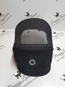 Bugaboo Donkey 5 Black Hood Sun canopy Fits Donkey 1 2 3 5 - 20/14 - Photo 1/15