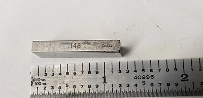 .148" DoALL Rectangle Steel Gage Gauge Block.  - Image 1 of 3