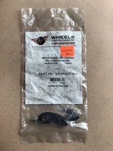 New Wheels Manufacturing Replaceable Derailleur Hanger FUJI DROPOUT-109 Black - Picture 1 of 3