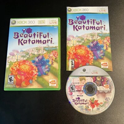Hermoso Katamari (Microsoft Xbox 360, 2007) CIB Completo - Probado y Funcionando Foto 1 de 4