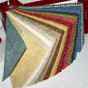 FABRIC SAMPLE BOOK Multi-Color RADIANT Chevron TEXTURES 39pcs LOT Upholstery - Picture 1 of 16