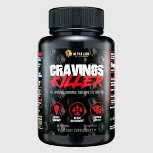 Alpha Lion Cravings Killer w/ Supresa Natural Cravings Appetite Suppressant 50ct - Picture 1 of 6
