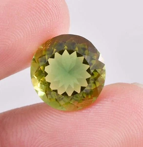 Natural Bi-Color Tourmaline 7.80 Ct Master Cut Loose Gemstone (GIT) Certified - Picture 1 of 6