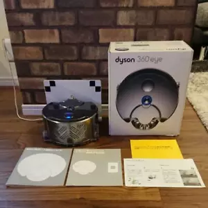 Dyson 360 Eye RB01NB Robot Vacuum Cleaner Cyclone Cordless Nickel Blue Japan - Picture 1 of 4