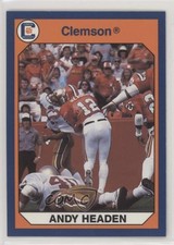 1990 Collegiate Collection Clemson Tigers Andy Headen #118