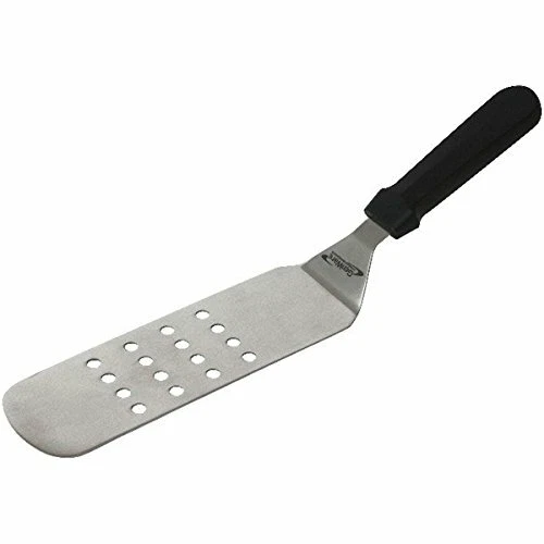 Genware NEV-05-187 Turner, Stainless Steel, Pierced Blade, 210 mm x 75 mm - Image 1 of 1