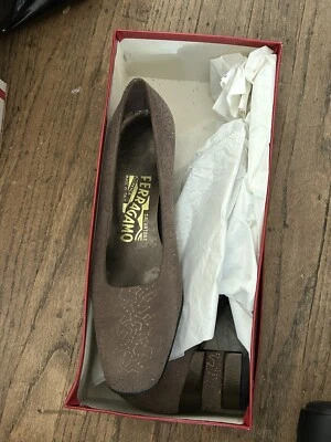 Vintage NWB SALVATORE FERRAGAMO Women’s Dress Shoes - Imagem 1 de 3