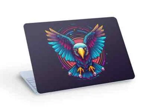 Cool Colorful EAGLE LAPTOP SKIN Sticker, Eagle Laptop Skin Decal - Custom Size - Picture 1 of 1
