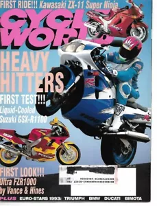 CYCLE WORLD 1993 JAN - - Picture 1 of 1