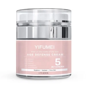 Face Cream For Woman Hyaluronic Acid, AntiAging Wrinkle Cream 5in1 - Picture 1 of 6
