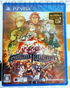 GRAND KINGDOM, SONY PLAYSTATION PS VITA, JAPAN MARKET, BRAND NEW FACTORY SEALED! - Picture 1 of 2