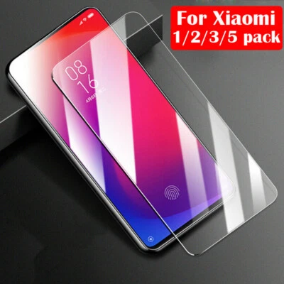 9H Tempered Glass Screen Protector For Xiaomi Redmi Note 11 Mi 13T 10 POCO M4 F3 - Image 1 of 4