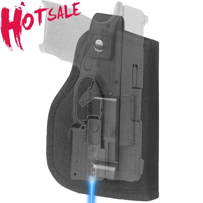 Funda para pistola táctica oculta IWB OWB para pistolas con linterna láser o luz Foto 1 de 4