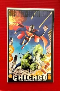 SUPERMAN AND SAVAGE DRAGON CHICAGO NEAR MINT BUY GRAPHIC NOVELS TODAY - Picture 1 of 1
